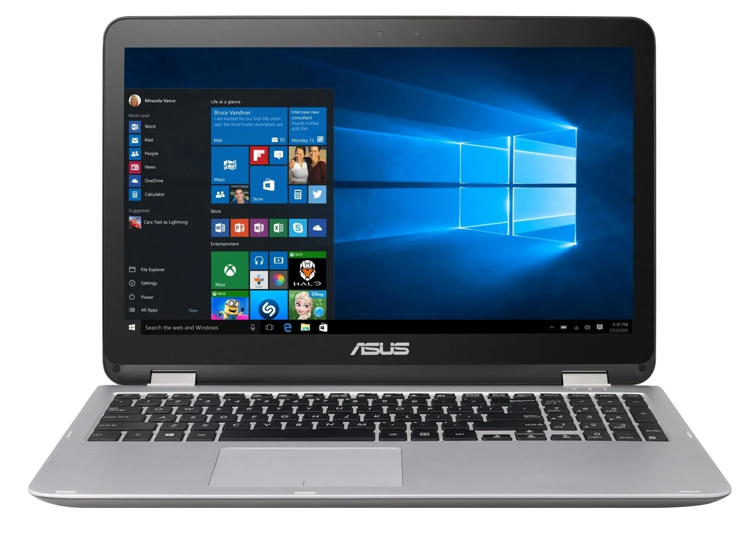 ноутбука Asus Flip TP501UA